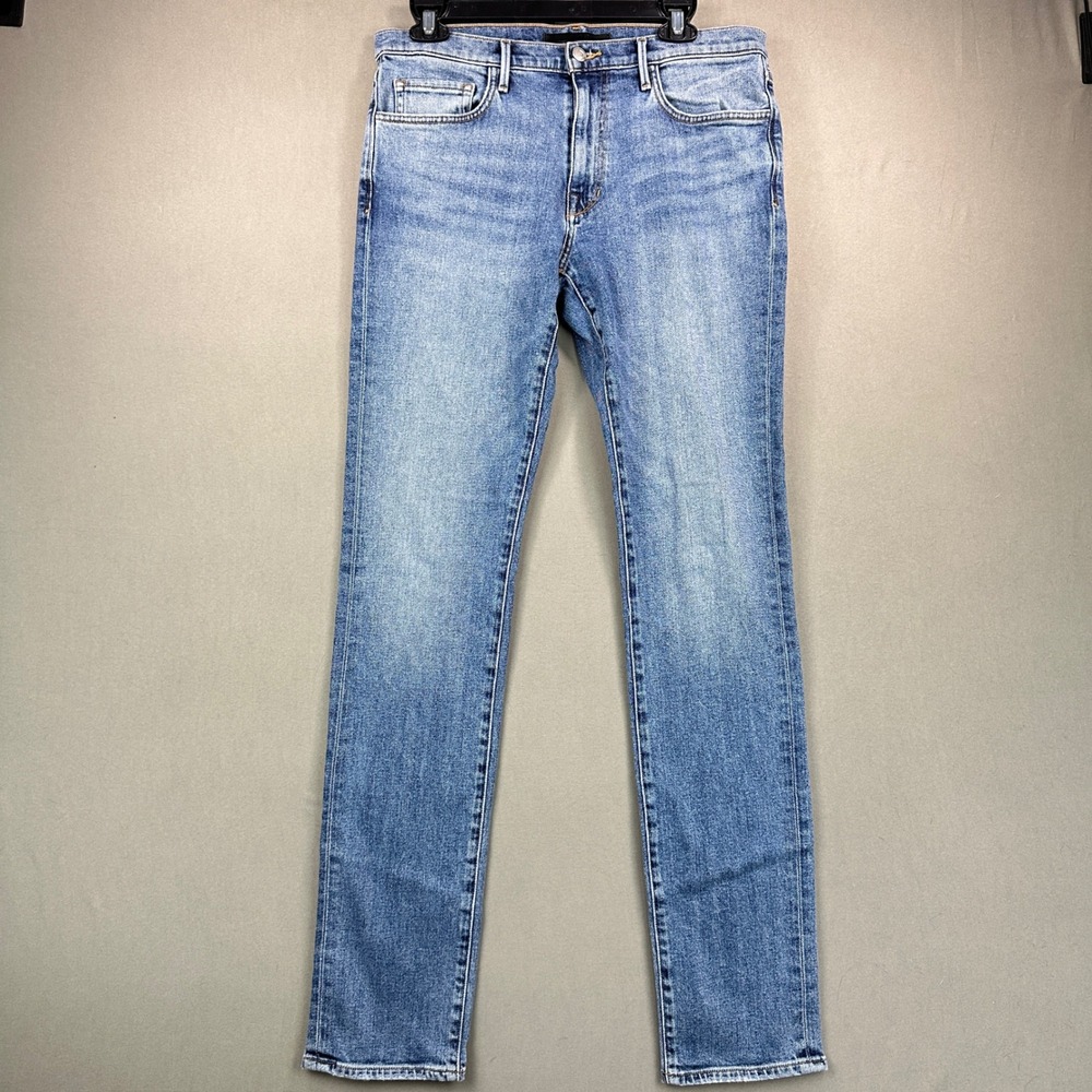 Joe's Jeans The Asher Mens 31 Slim Stretch Denim Womens Boyfriend Fit Blue
